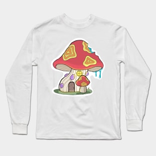 Mushroom House Long Sleeve T-Shirt